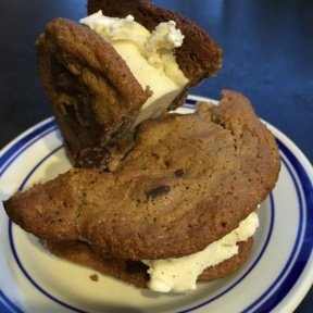 Gluten-free ice cream sandwich from The Kitchen Next Door